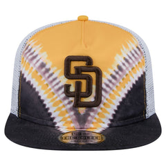 San Diego Padres Tie-Dye Golfer Trucker Adjustable Hat | New Era