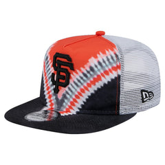 San Francisco Giants Tie-Dye Golfer Trucker Adjustable Hat | New Era