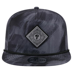 Philadelphia Phillies Printed Golfer Snapback Hat - Navy | New Era