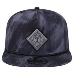 Texas Rangers Printed Golfer Snapback Hat - Navy | New Era