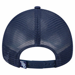 Tampa Bay Rays Distressed 9FORTY A-Frame Adjustable Trucker Hat - Navy | New Era