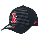 Boston Red Sox American Flag 9FORTY M-Crown A-Frame Adjustable Hat - Navy | New Era