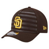 San Diego Padres American Flag 9FORTY M-Crown A-Frame Adjustable Hat - Brown | New Era