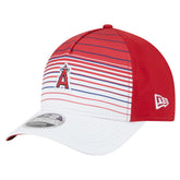 Los Angeles Angels Gradient 9FORTY M-Crown Adjustable Hat - Red | New Era