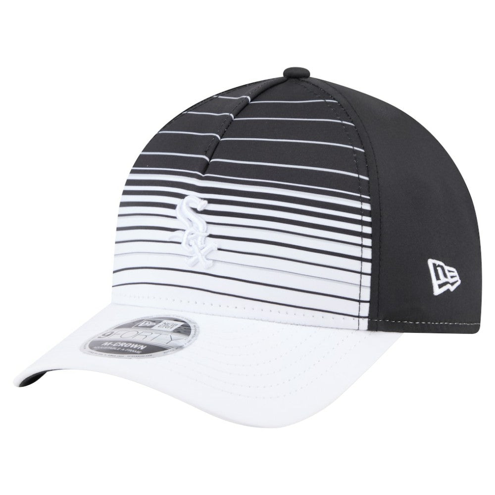 Chicago White Sox Gradient 9FORTY M-Crown Adjustable Hat - Black | New Era
