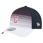Cleveland Guardians Gradient 9FORTY M-Crown Adjustable Hat - Navy | New Era