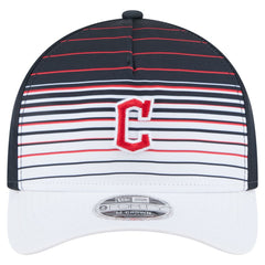 Cleveland Guardians Gradient 9FORTY M-Crown Adjustable Hat - Navy | New Era
