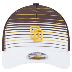 San Diego Padres Gradient 9FORTY M-Crown Adjustable Hat - Brown | New Era