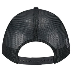 Houston Astros Gradient 9FORTY A-Frame M-Crown Trucker Adjustable Hat - Black | New Era