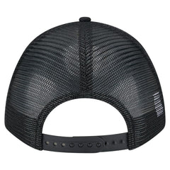 San Francisco Giants Gradient 9FORTY A-Frame M-Crown Trucker Adjustable Hat - Black | New Era