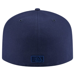 Milwaukee Brewers Color Pack A-Frame 59FIFTY Fitted Hat - Navy | New Era