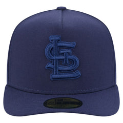 St. Louis Cardinals Color Pack A-Frame 59FIFTY Fitted Hat - Navy | New Era
