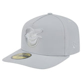 Baltimore Orioles Colorpack A-Frame 59FIFTY Fitted Hat - Gray | New Era