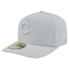 Chicago Cubs Colorpack A-Frame 59FIFTY Fitted Hat - Gray | New Era