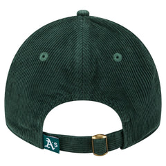 Athletics Women's Corduroy 9TWENTY Adjustable Hat - Green | New Era