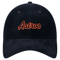 Houston Astros Women's Corduroy 9TWENTY Adjustable Hat - Navy | New Era