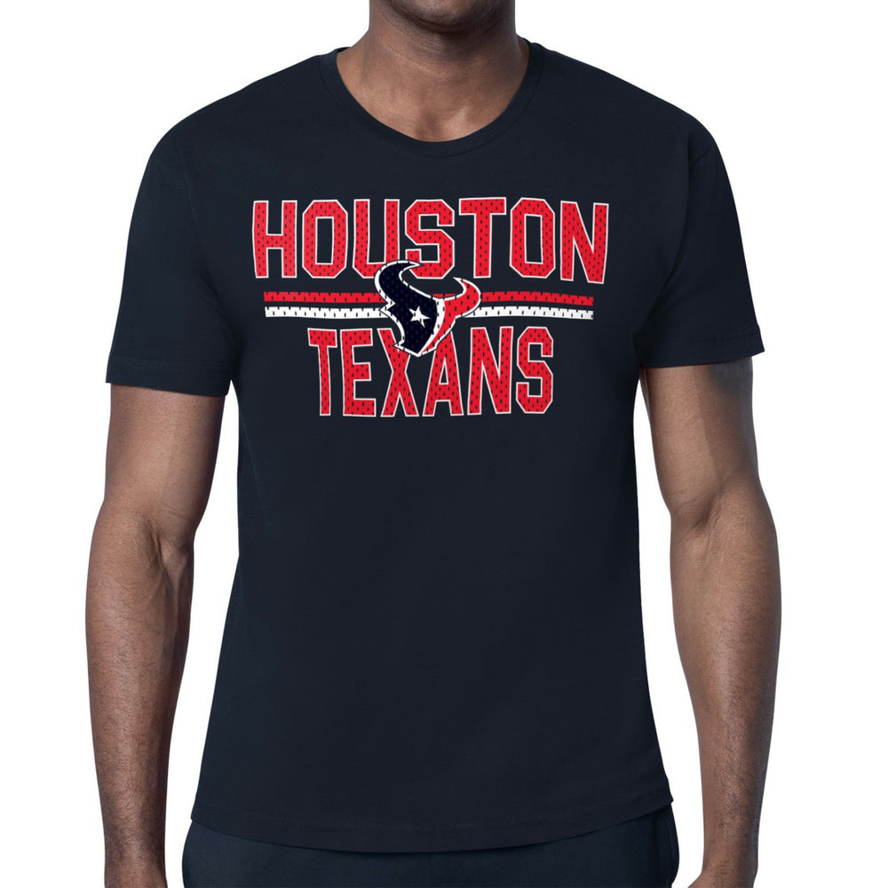 Houston Texans Starter Mesh Look T-Shirt - Navy outlet