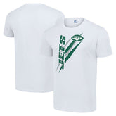 New York Jets Starter Color Scratch T-Shirt - White cheap