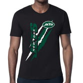 New York Jets Starter Color Scratch T-Shirt - Black outlet