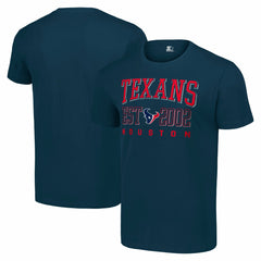 Houston Texans Starter Distressed Graphic T-Shirt - Navy for sale