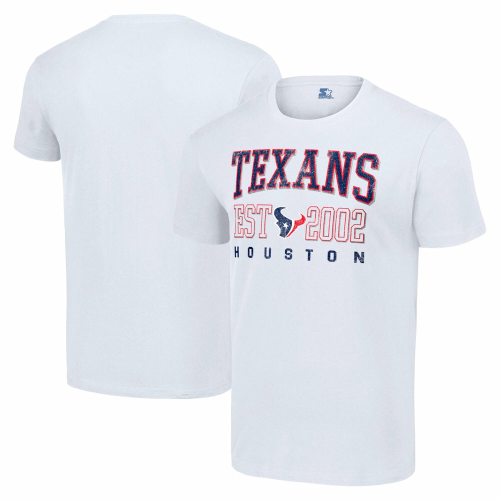 Houston Texans Starter Distressed Graphic T-Shirt - White online