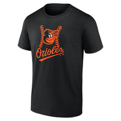 Baltimore Orioles Fastball T-Shirt - Black