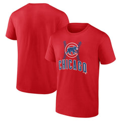 Chicago Cubs Fastball T-Shirt - Red