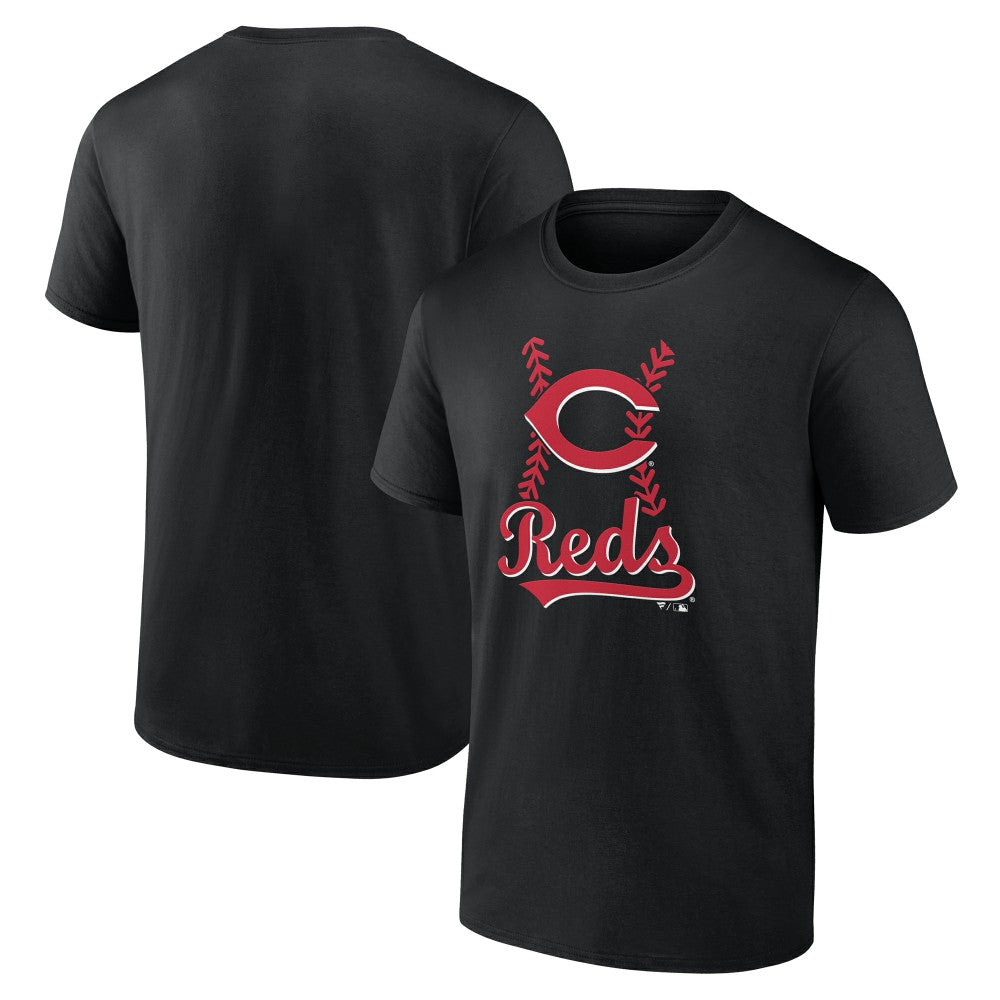 Cincinnati Reds Fastball T-Shirt - Black
