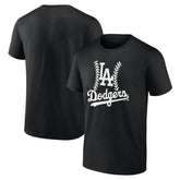 Los Angeles Dodgers Fastball T-Shirt - Black