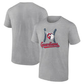 Cleveland Guardians Fastball T-Shirt - Heather Gray