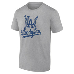 Los Angeles Dodgers Fastball T-Shirt - Heather Gray