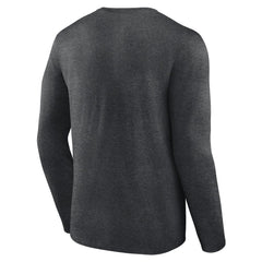 Cincinnati Reds Monochrome Long Sleeve T-Shirt - Charcoal