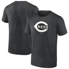Cincinnati Reds Monochrome T-Shirt - Charcoal