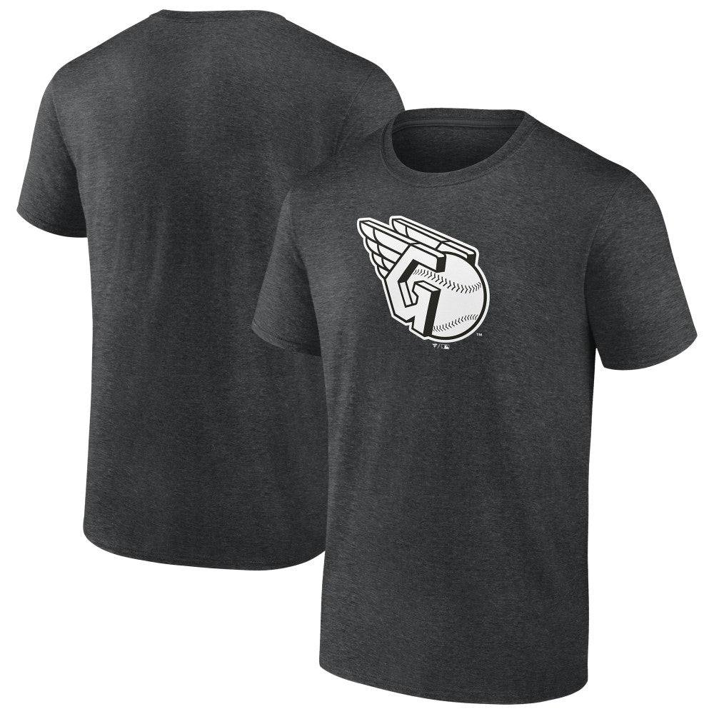 Cleveland Guardians Monochrome T-Shirt - Charcoal