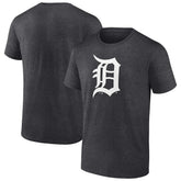 Detroit Tigers Monochrome T-Shirt - Charcoal