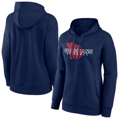 Cleveland Guardians Women's Stellar Pullover Hoodie - Navy