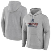 Detroit Tigers Evanston Stencil Pullover Hoodie - Gray