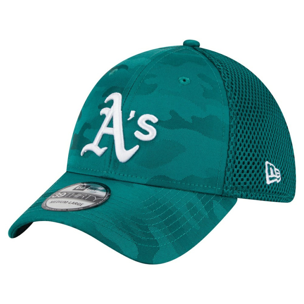 Athletics Subtle Camo 39THIRTY Flex Hat - Green | New Era