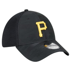 Pittsburgh Pirates Subtle Camo 39THIRTY Flex Hat - Black | New Era