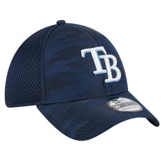 Tampa Bay Rays Subtle Camo 39THIRTY Flex Hat - Navy | New Era