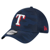 Texas Rangers Subtle Camo 39THIRTY Flex Hat - Navy | New Era