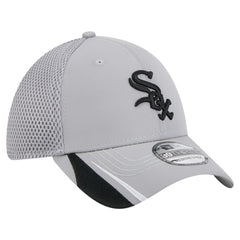 Chicago White Sox Linear 39THIRTY Flex Hat - Gray | New Era