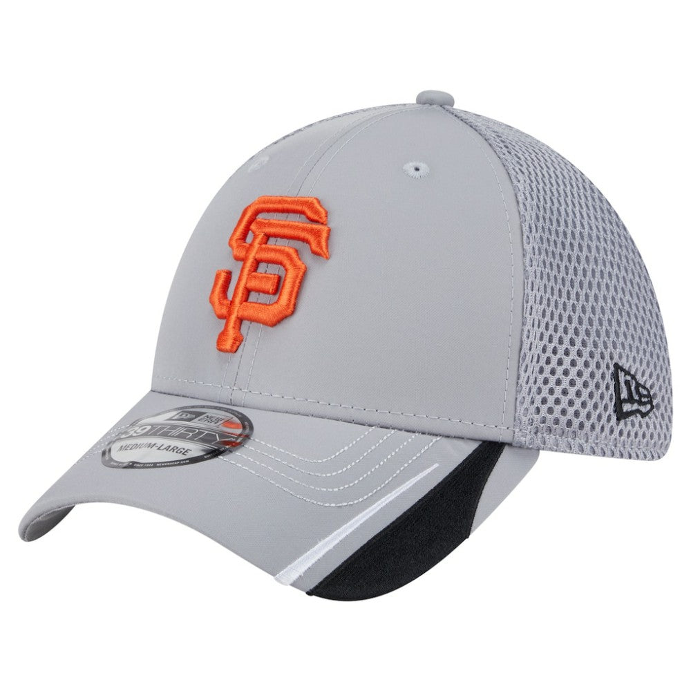 San Francisco Giants Linear 39THIRTY Flex Hat - Gray | New Era
