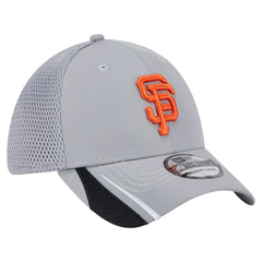 San Francisco Giants Linear 39THIRTY Flex Hat - Gray | New Era
