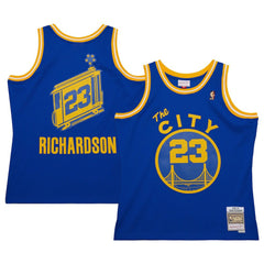 Jason Richardson Golden State Warriors 2004/05 Hardwood Classics Swingman Jersey sale - Royal | Mitchell & Ness cheap