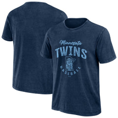 Minnesota Twins Darius Rucker Collection Cooperstown Collection Washed T-Shirt - Navy