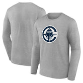 LA Clippers Primary Logo Long Sleeve T-Shirt - Gray on sale
