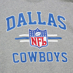 Dallas Cowboys Vintage Logo Pullover Sweatshirt - Heather Gray discount