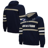 Dallas Cowboys America's Team Head Coach Pullover Hoodie - Navy sale