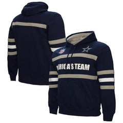 Dallas Cowboys America's Team Head Coach Pullover Hoodie - Navy sale